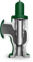 Fisher 461 Increased Outlet Angle SweepFlo Valve